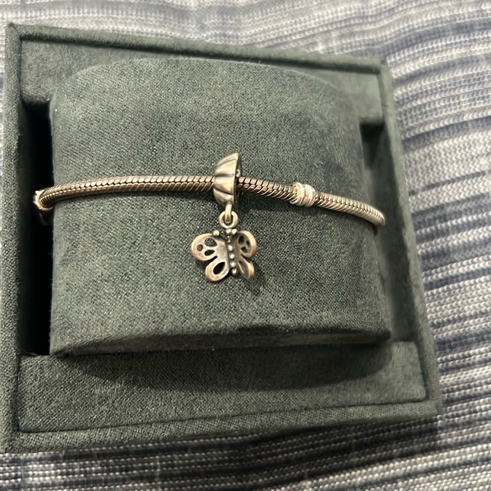 butterfly pandora charm